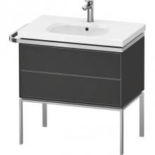 Duravit AU4572058580000 - Duravit Aurena Vanity Cabinet Graphite Satin Matte