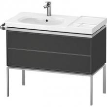 Duravit AU4576058580000 - Duravit Aurena Vanity Cabinet Graphite Satin Matte