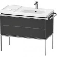 Duravit AU4577058580000 - Duravit Aurena Vanity Cabinet Graphite Satin Matte