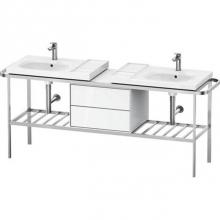 Duravit AU4590085850000 - Duravit Aurena Console Brushed Aluminum