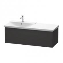 Duravit LC615308080 - Duravit L-Cube Vanity Unit Wall-Mounted  Graphite Super Matte