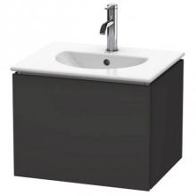 Duravit LC616008080 - Duravit L-Cube Vanity Unit Wall-Mounted  Graphite Super Matte