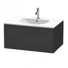 Duravit LC616208080 - Duravit L-Cube Vanity Unit Wall-Mounted  Graphite Super Matte