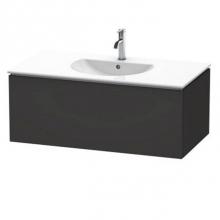 Duravit LC616308080 - Duravit L-Cube Vanity Unit Wall-Mounted  Graphite Super Matte