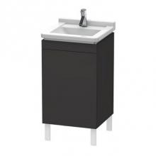 Duravit LC6169L8080 - Duravit L-Cube Floor Standing Vanity Unit  Graphite Super Matte