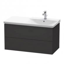 Duravit LC625208080 - Duravit L-Cube Vanity Unit Wall-Mounted  Graphite Super Matte