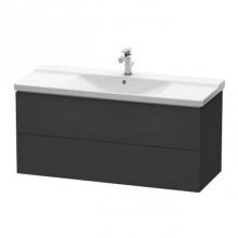 Duravit LC625308080 - Duravit L-Cube Vanity Unit Wall-Mounted  Graphite Super Matte