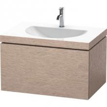 Duravit LC6900O1111 - Duravit L-Cube C-Bonded Wall-Mounted Vanity  Oak Cashmere