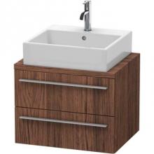 Duravit XL540502121 - Duravit X-Large Vanity Unit for Console  Dark Walnut