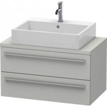 Duravit XL540700707 - Duravit X-Large Vanity Unit for Console  Concrete Gray Matte