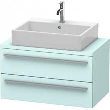 Duravit XL540700909 - Duravit X-Large Vanity Unit for Console  Light Blue Matte