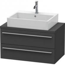 Duravit XL540704949 - Duravit X-Large Vanity Unit for Console  Graphite Matte