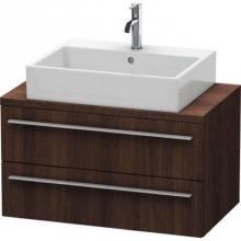 Duravit XL540705353 - Duravit X-Large Vanity Unit for Console  Chestnut Dark