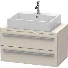 Duravit XL540709191 - Duravit X-Large Vanity Unit for Console  Taupe Matte