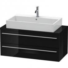 Duravit XL540904040 - Duravit X-Large Vanity Unit for Console  Black High Gloss