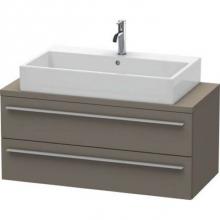 Duravit XL540909090 - Duravit X-Large Vanity Unit for Console  Flannel Gray Satin Matte