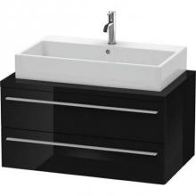 Duravit XL541804040 - Duravit X-Large Vanity Unit for Console  Black High Gloss