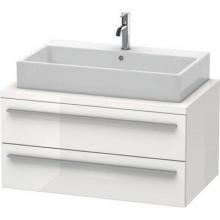 Duravit XL541808585 - Duravit X-Large Vanity Unit for Console  White High Gloss