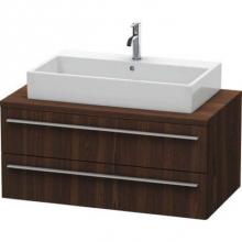 Duravit XL541906969 - Duravit X-Large Vanity Unit for Console  Brushed Walnut