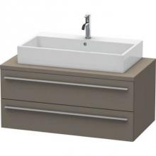 Duravit XL541909090 - Duravit X-Large Vanity Unit for Console  Flannel Gray Satin Matte