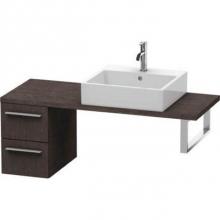 Duravit XL542507272 - Duravit X-Large Vanity Unit for Console  Brushed Dark Oak