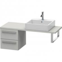 Duravit XL542600707 - Duravit X-Large Vanity Unit for Console  Concrete Gray Matte