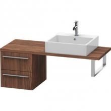 Duravit XL542602121 - Duravit X-Large Vanity Unit for Console  Dark Walnut