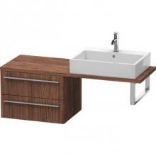 Duravit XL542802121 - Duravit X-Large Vanity Unit for Console  Dark Walnut