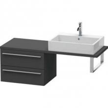 Duravit XL542804949 - Duravit X-Large Vanity Unit for Console  Graphite Matte