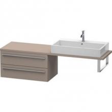 Duravit XL542904343 - Duravit X-Large Vanity Unit for Console  Basalt Matte