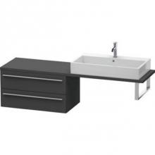 Duravit XL542904949 - Duravit X-Large Vanity Unit for Console  Graphite Matte