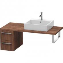 Duravit XL543502121 - Duravit X-Large Vanity Unit for Console  Dark Walnut