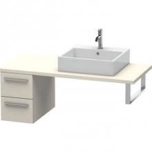 Duravit XL543509191 - Duravit X-Large Vanity Unit for Console  Taupe Matte