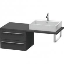 Duravit XL543804949 - Duravit X-Large Vanity Unit for Console  Graphite Matte