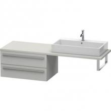 Duravit XL543900707 - Duravit X-Large Vanity Unit for Console  Concrete Gray Matte