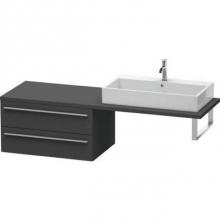 Duravit XL543904949 - Duravit X-Large Vanity Unit for Console  Graphite Matte