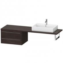 Duravit XL545905353 - Duravit X-Large Vanity Unit for Console  Chestnut Dark