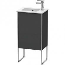 Duravit XS4440R4949 - Duravit XSquare One Door Floorstanding Vanity Unit Graphite