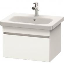 Duravit DS638001818 - Duravit DuraStyle One Drawer Wall-Mount Vanity Unit White