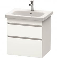 Duravit DS648001818 - Duravit DuraStyle Two Drawer Wall-Mount Vanity Unit White