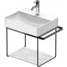 Duravit 0031334600 - DuraSquare Metal Console Black Matte