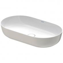 Duravit 03797023001 - Luv Washbowl White|Gray with WonderGliss