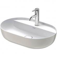 Duravit 03806023001 - Luv Washbowl White|Gray with WonderGliss