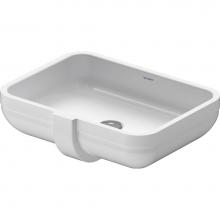 Duravit 0457480000 - Happy D.2 Undermount Sink White