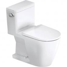 Duravit 20080100U3 - D-Neo One-Piece Toilet White, Left Hand Lever