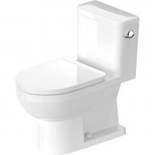 Duravit 21950100U4 - No.1 One-Piece Toilet White, Right Hand Lever