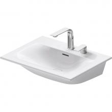 Duravit 23446300581 - Viu Vanity Sink White with WonderGliss