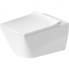 Duravit 2511092092 - Viu Wall-Mounted Toilet White with HygieneGlaze