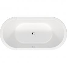 Duravit 700409000000090 - Starck Freestanding Bathtub White