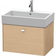 Duravit BR405401030 - Brioso One Drawer Wall-Mount Vanity Unit Natural Oak